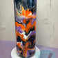 20Oz Halloween Orange Glow Skinny Straight Tumbler Tumblers