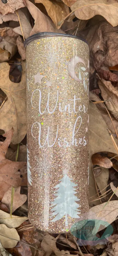 20Oz Straight Skinny Winter Wishes Tumbler Tumblers