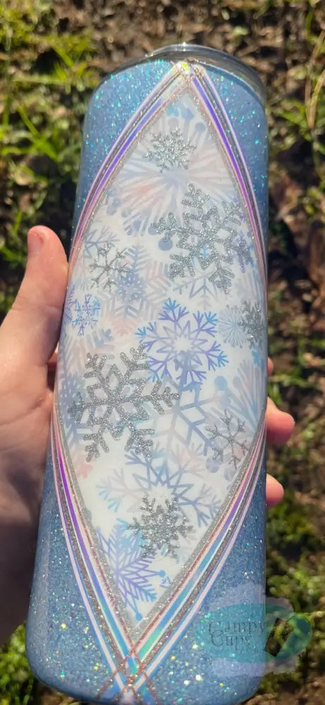 20Oz Winter Snowflakes Tumblers