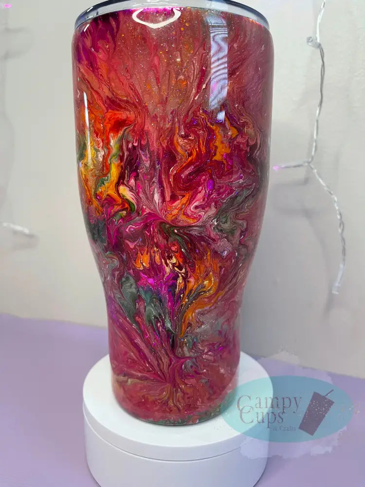 30Oz Glow Modern Curve Autumn Drag Cup Tumblers