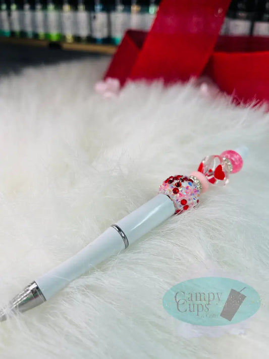 Valentines Beadable Pen Accessories